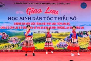 Giao lưu học sinh dân tộc thiểu số năm 2024